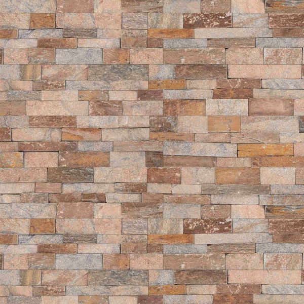 Canyon Creek Splitface Ledger Panel SAMPLE Natural Quartzite Wall Tile
